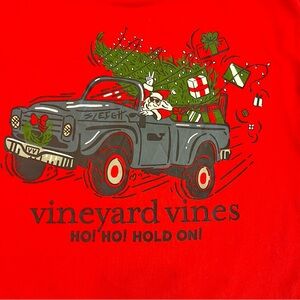 Vineyard Vines Mens Size Small Blue Football Whale Long Sleeve Pocket Tee Shirt